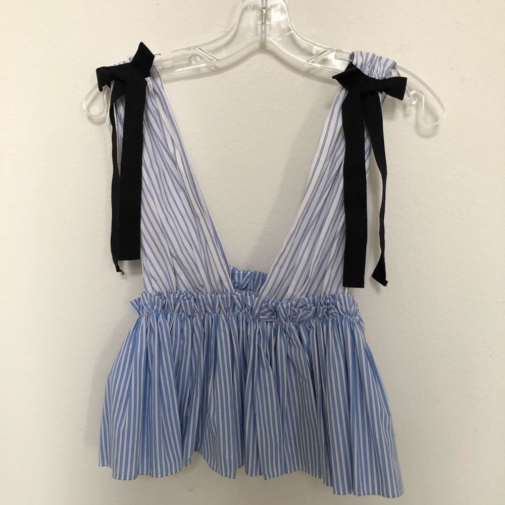 Striped Zara top